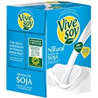 Los mejores  - Vivesoy Bebida De Soja Sabor Natural - Pack de 4 x 1000 ml - Total: 4000 ml